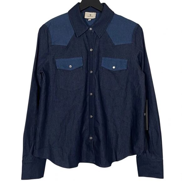 Tuckernuck Tops - Tuckernuck Steele Shirt - M - Chambray
